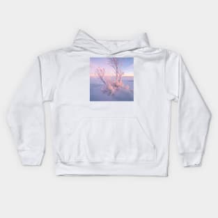 Winter spirit trees Kids Hoodie